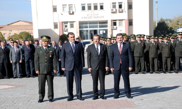 Midyat 10 Kasım Atatürk'ü Anma Töreni