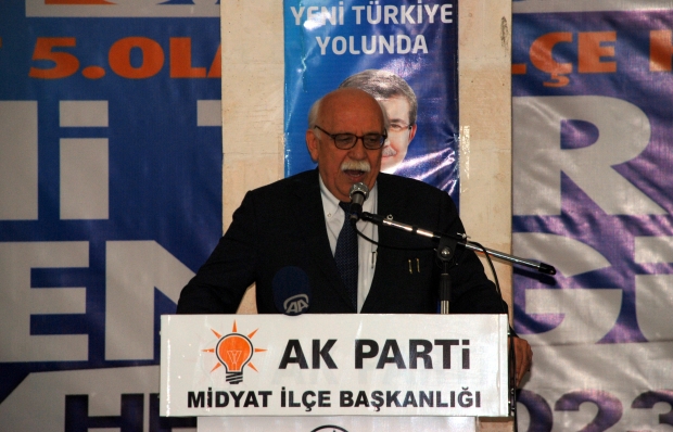 Ak Parti Midyat İlçe Teşkilatı için 5. Olağan Kongresi Bakan Nabi AVCI'nın Katılımıyla Yapıldı