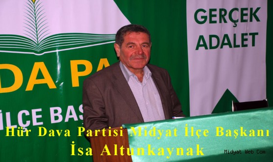 Midyat Hür Dava Partisi - Hüda Par İlçe Kongresi