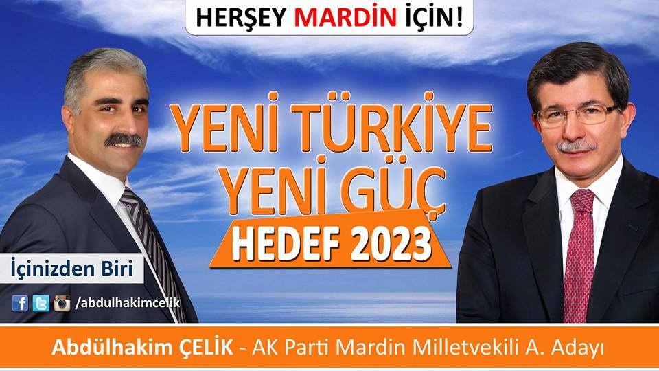 Abdulhakim Çelik Ak Parti Mardin Milletvekilli Aday Adayı