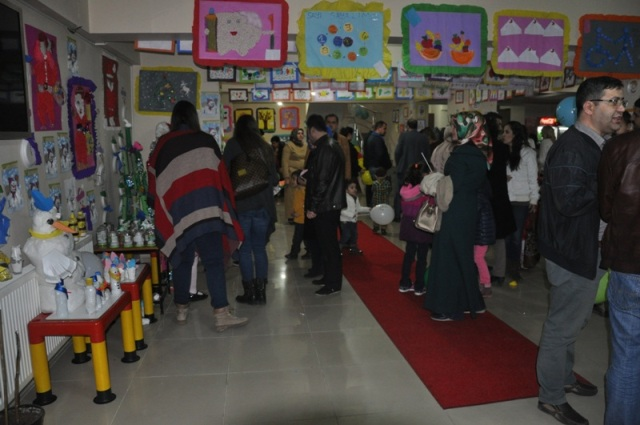 Midyat Şirinler Kreş Anaokulu Öğrenci Sergisi