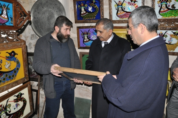 Mardin Valisi Ömer Faruk Koçak Esnaf Ziyareti