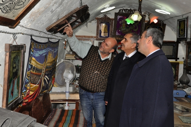Mardin Valisi Ömer Faruk Koçak Esnaf Ziyareti