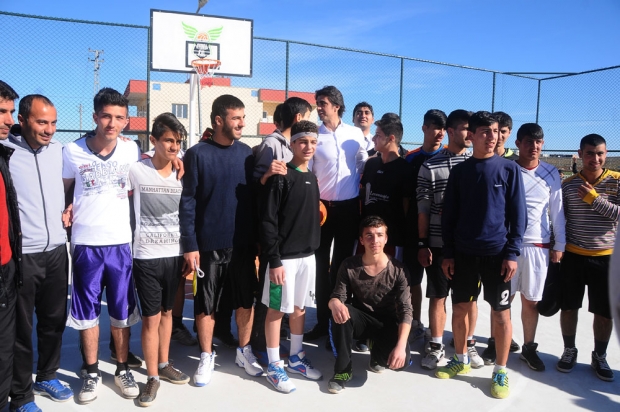 Midyat Darüşşafaka Basketbol Sahası İbrahim Kutluay