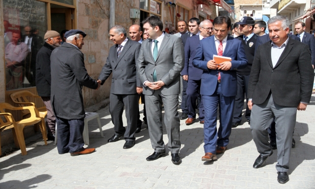 Mardin Valisi Koçak Savur Esnaf Gezisi