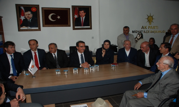 Midyat Ak Parti Mardin Milletvekili Adayları Ziyaret