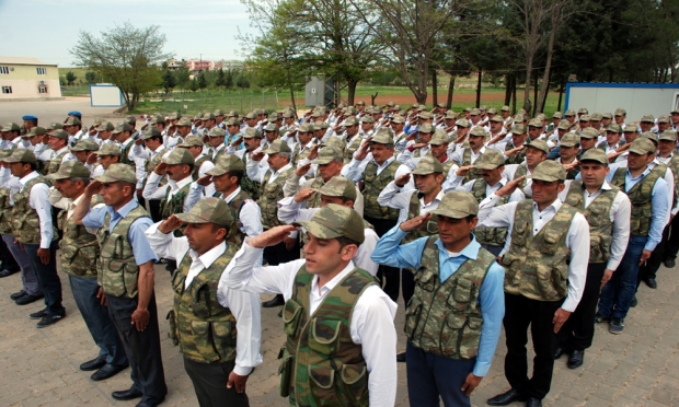 Midyat Jandarma Geçici Köy Korucuları Yemin Töreni
