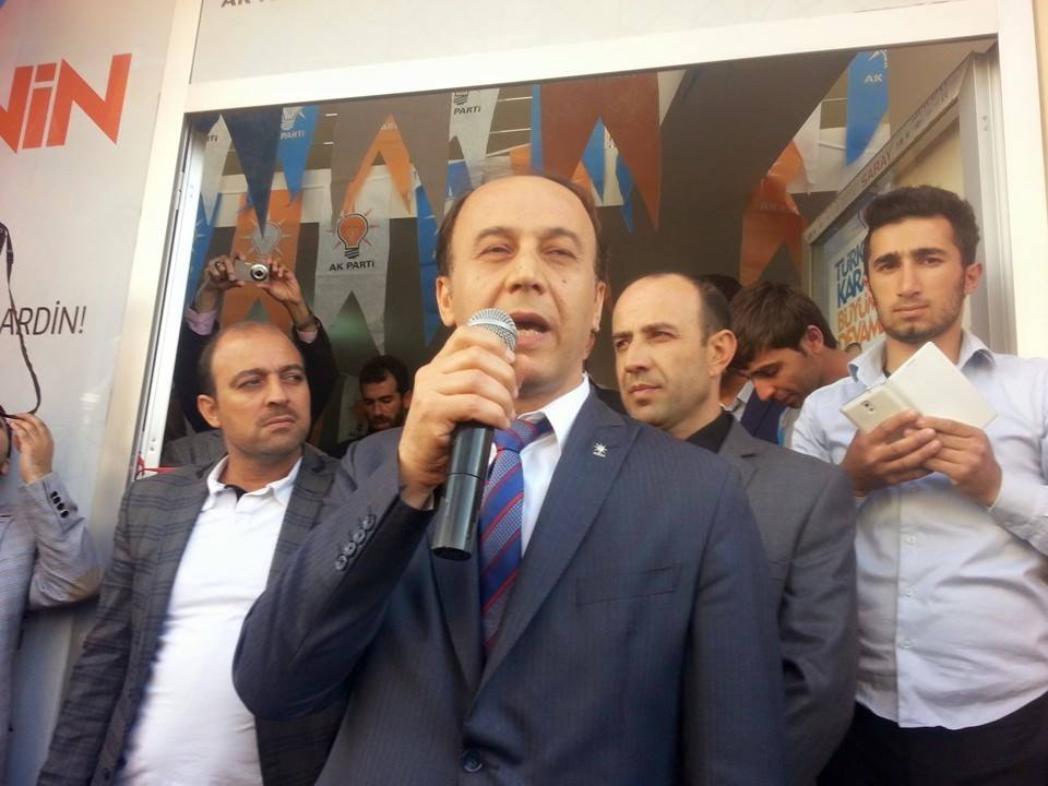 Abdullah Erin Seçim Lokali Ofisi Midyat Ak Parti Açılışı
