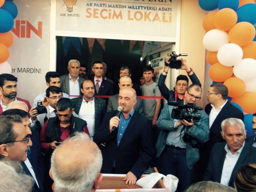Abdullah Erin Seçim Lokali Ofisi Midyat Ak Parti Açılışı