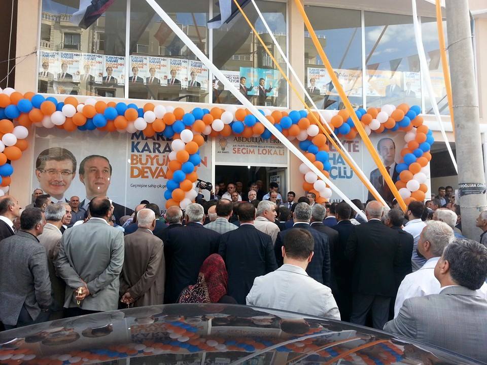 Abdullah Erin Seçim Lokali Ofisi Midyat Ak Parti Açılışı