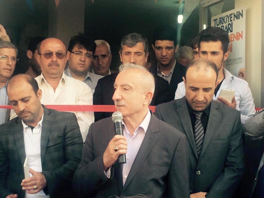 Abdullah Erin Seçim Lokali Ofisi Midyat Ak Parti Açılışı
