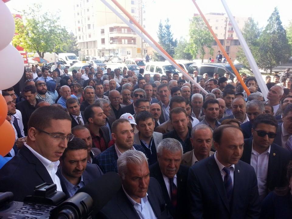 Abdullah Erin Seçim Lokali Ofisi Midyat Ak Parti Açılışı