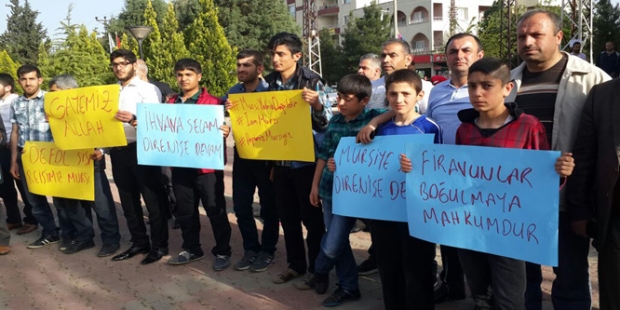 Muhammed Mursi İdam Tepki Midyat