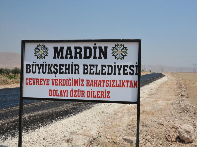 Mardin Büyükşehir Belediyesi Asfalt Çalışması