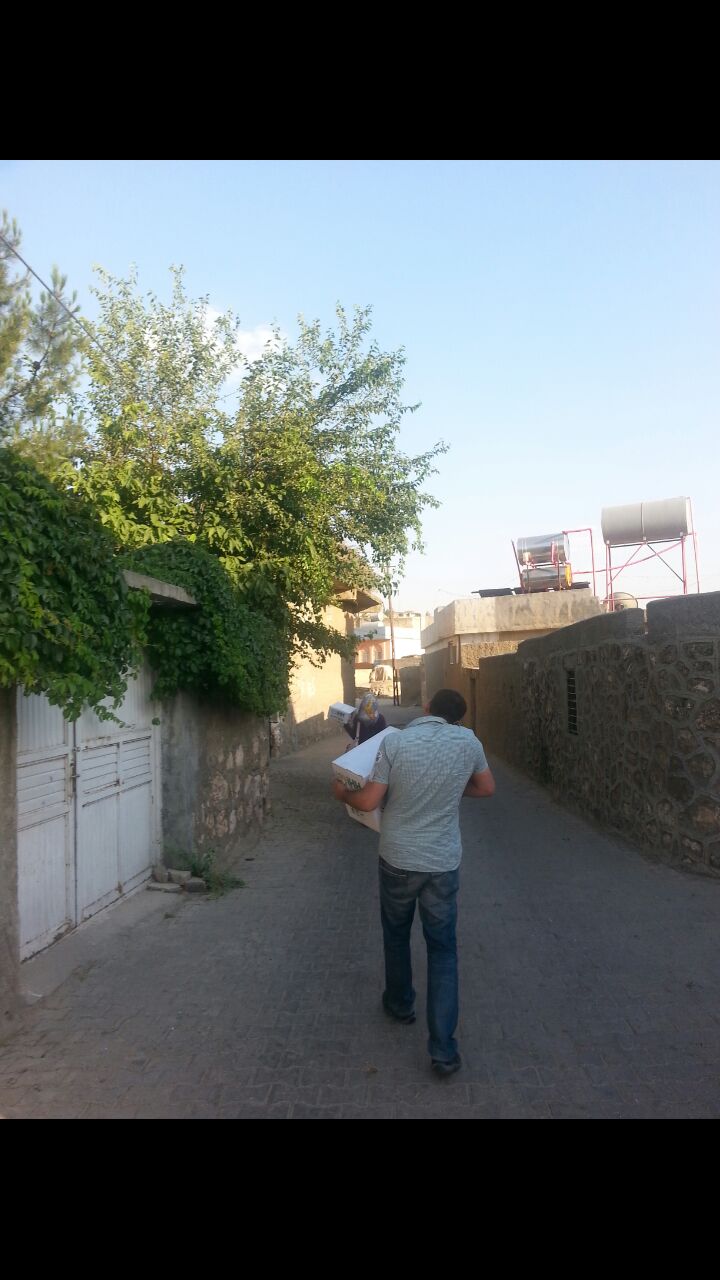 İHH Midyat Ramazan Kumanyası Dağıtımı