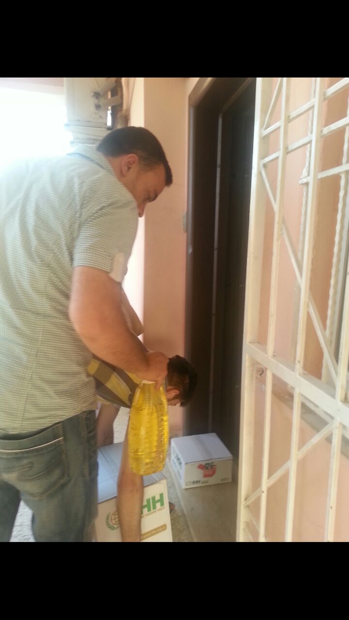 İHH Midyat Ramazan Kumanyası Dağıtımı