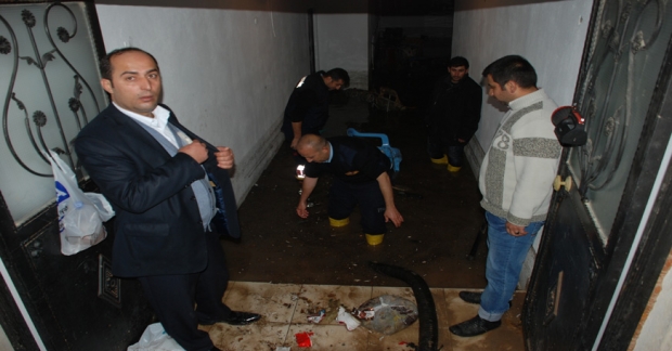 Midyat'ta Sağanak Yağış