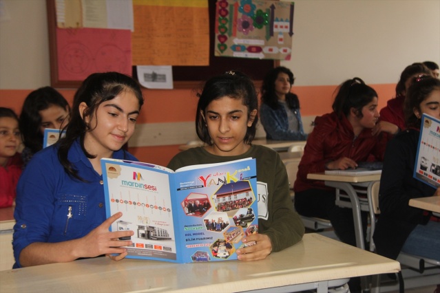 Mazıdağı Şiir Yarışması - Köy okulu