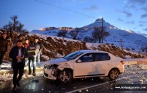 Mardin'de zincirleme trafik kazaları: 8 yaralı