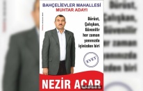 Nezir ACAR - Bahçelievler Mahallesi Muhtar Adayı