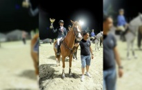 Kadın Biniciler Türkiye Kupası Senem Kibar'ın