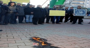 Midyat'ta Karikatür Hakareti Kınandı