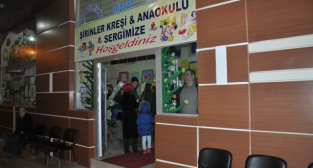 Midyat Şirinler Kreş Anaokulu Öğrenci Sergisi