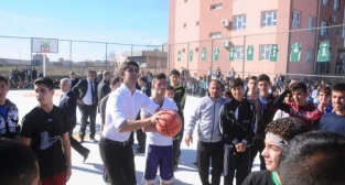 Midyat Darüşşafaka Basketbol Sahası İbrahim Kutluay