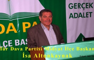 Hür Dava Partisi Midyat İlçe Teşkilatı 1. olağan kongresini gerçekleştirdi.