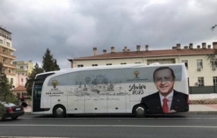 Şehrim 2023 Otobüsü Midyat'ta