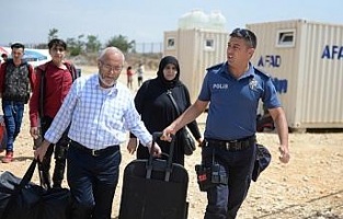 Suriyeliler bayram için ülkelerine gidiyor