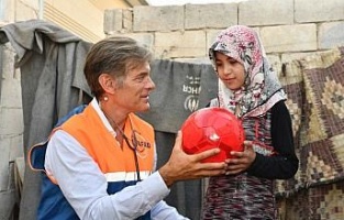 Ünlü Türk cerrah Dr. Mehmet Öz Suriye'de