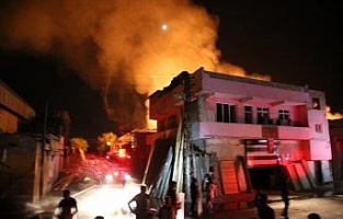 GÜNCELLEME - Şanlıurfa'da Oduncu Pazarı'nda yangın