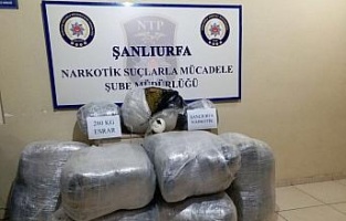 Şanlıurfa'da uyuşturu operasyonu