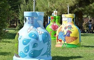 Şişecam Ailesi’nin cam kumbaraları Denizli sokaklarını renklendirecek