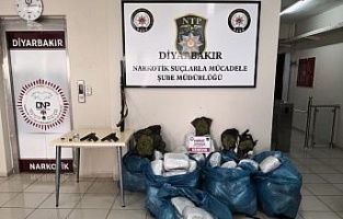 Ahırda 111 kilogram esrar ele geçirildi