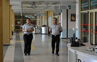 Güvenlikçinin dikkati hayat kurtardı