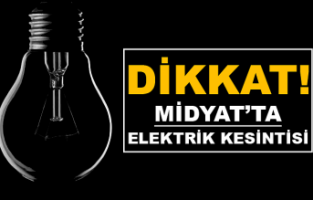 Midyat'ta Elektrik Kesintisi