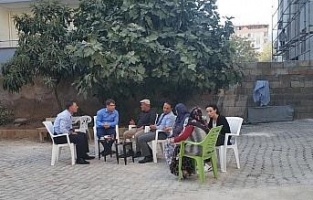 Kaymakamı Düzgün'den şehit ailesine ziyaret