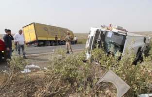 Midyat'ta Trafik Kazası