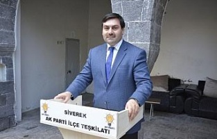 AK Parti Siverek İlçe Başkanı Çelik görevinden istifa etti