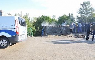 Beşiri'de hayvan barınağında yangın