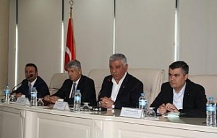 Finans sektörü temsilcileri ATSO'da buluştu