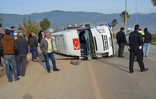 Gaziantep’te trafik kazası: 16 yaralı