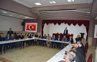 İslahiye'de muhtarlar vatandaşlarla buluştu