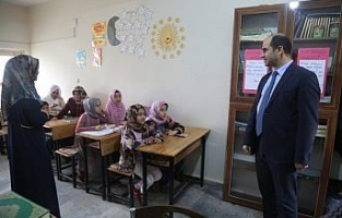 Kaymakam Işıktaş, TÜGVA'yı ziyaret etti