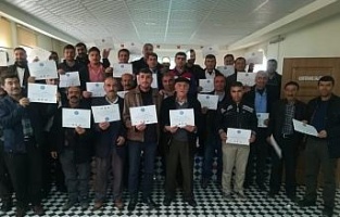 Midyat'ta Servis Sürücülerine Trafik Eğitimi