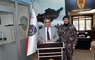 Vali Pekmez'den İl Emniyet Müdürlüğü'ne ziyaret