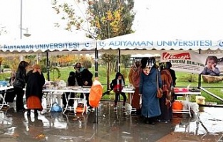 Adıyaman Üniversitesinden Gazze için yardım kermesi