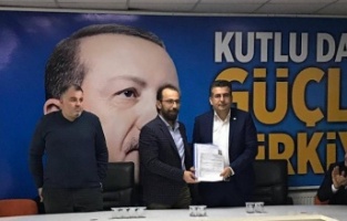 Cebrail Aydın AK Parti'den aday adayı oldu